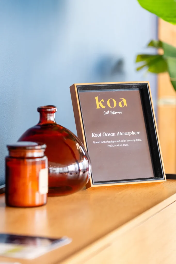 The dining room at Koa